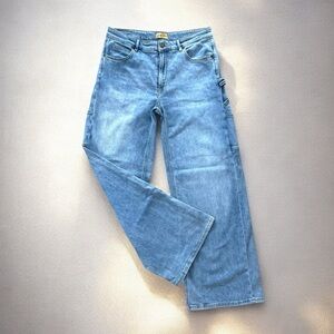 Cambio Jeans Light Blue Wide Leg Jeans Size 42 Model Alia